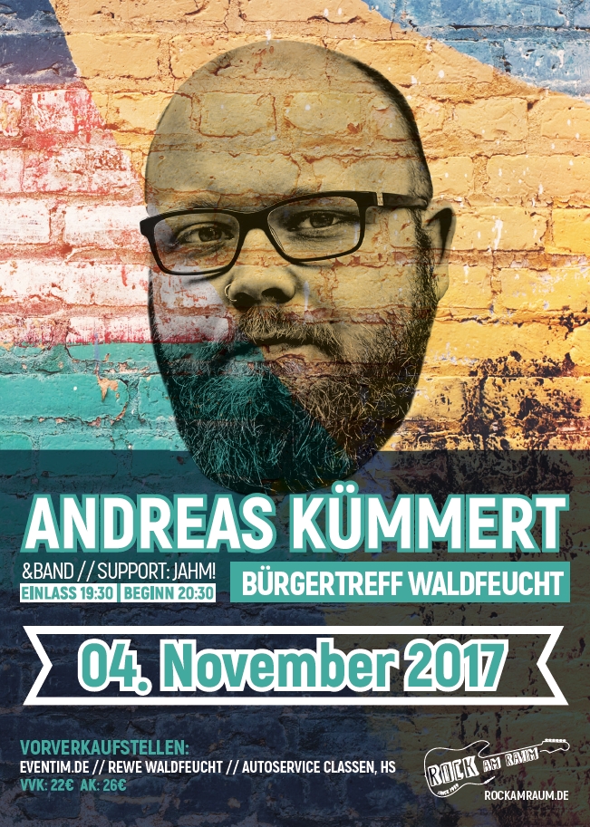 Andreas Kümmert Waldfeucht Flyer